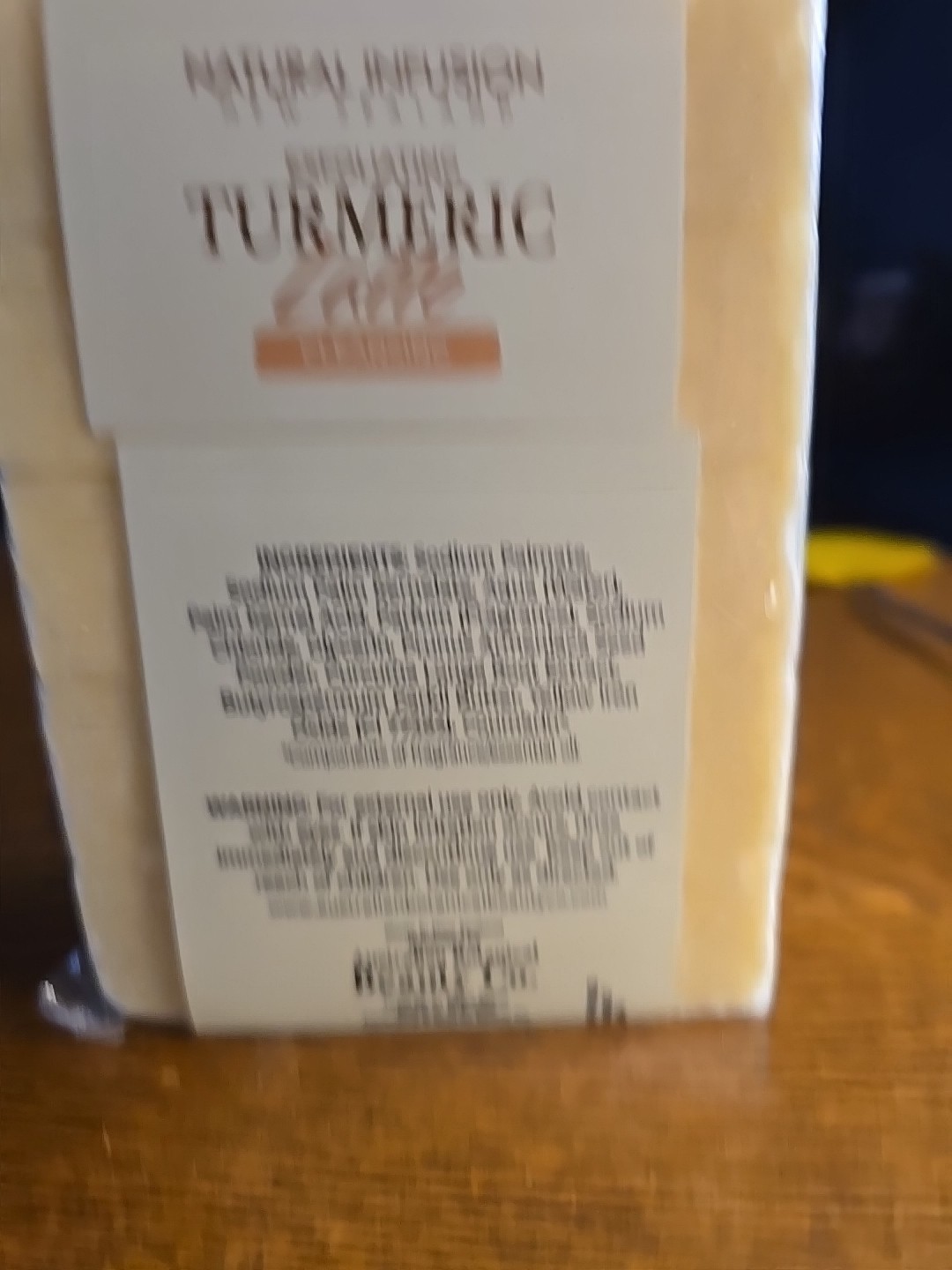 Natural Infusion New Zealand Exfoliating TURMERIC LATTE Soap Bars 5 Pk 17.6 oz