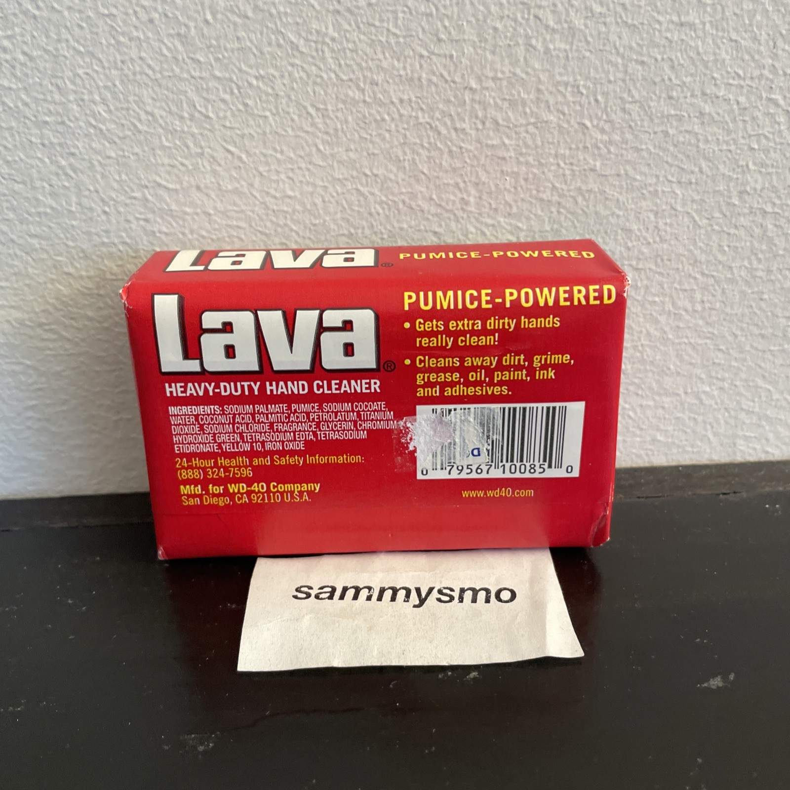 Lava Hand Soap 5.75 oz Bar Heavy Duty Pumice Powered Cleaner WD40