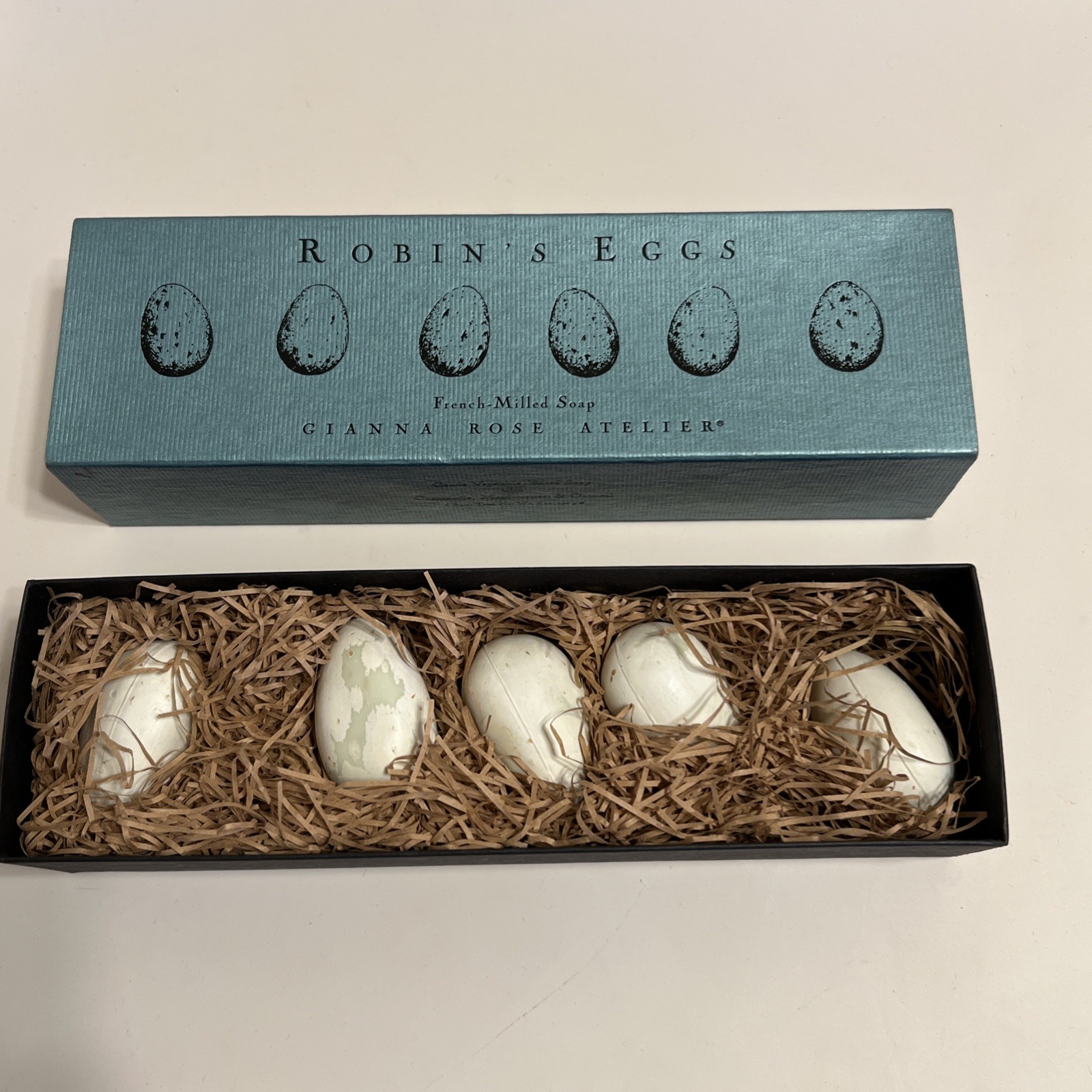 Gianna Rose Atelier Robin’s Eggs Set of 5 Open Box As Shown Read Description