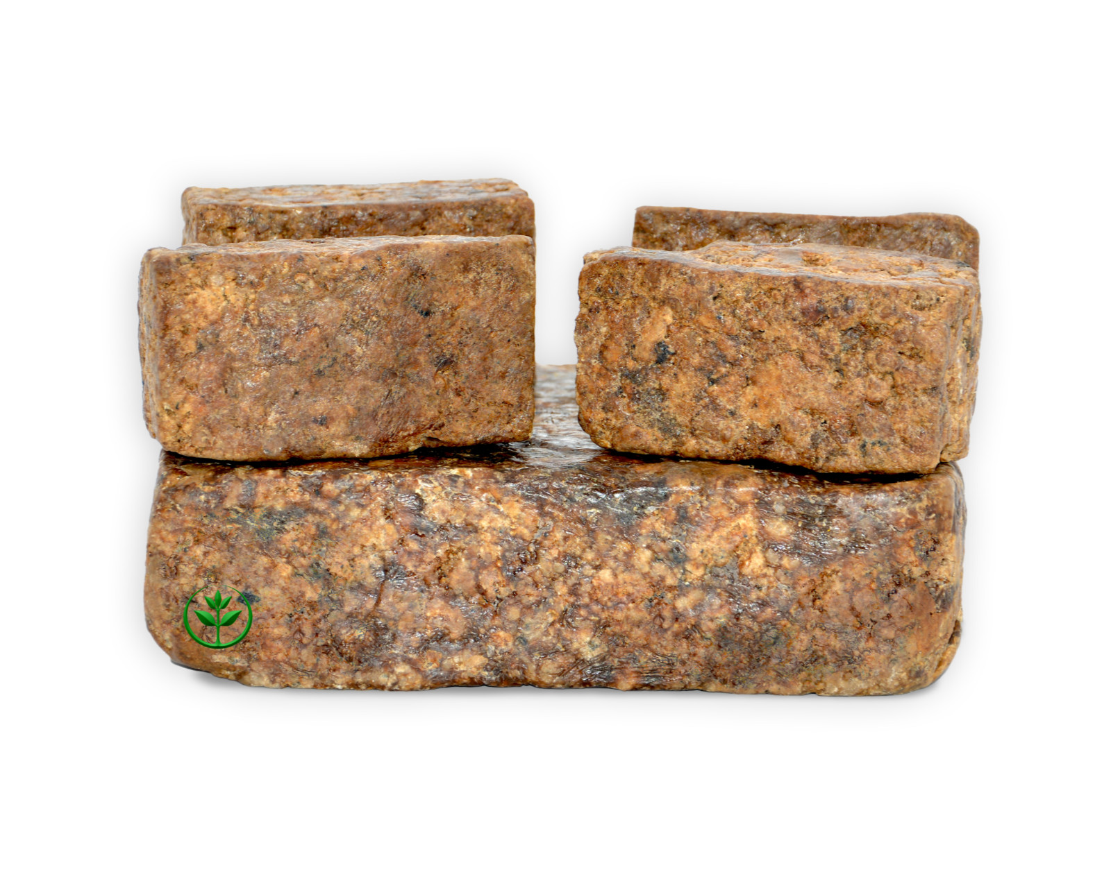 Raw African Black Soap Bar 5 lbs. Bulk Wholesale 100% Pure Natural Organic Ghana