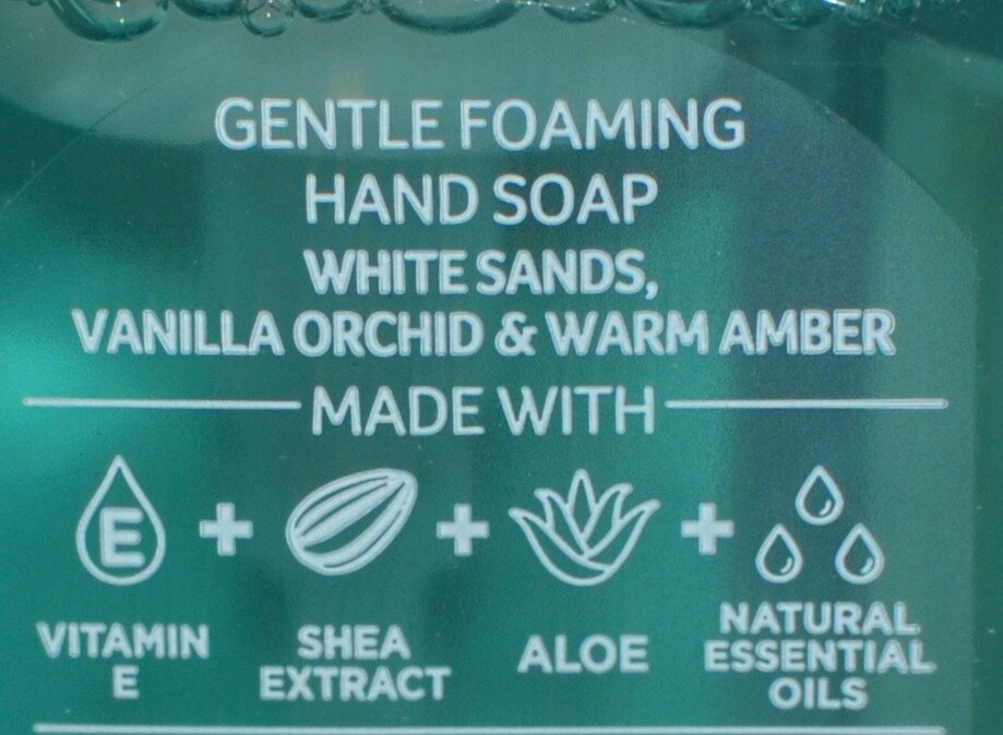 1 BATH & BODY WORKS FIJI WHITE SANDS GENTLE FOAMING HAND SOAP WASH 8.75 OZ LARGE