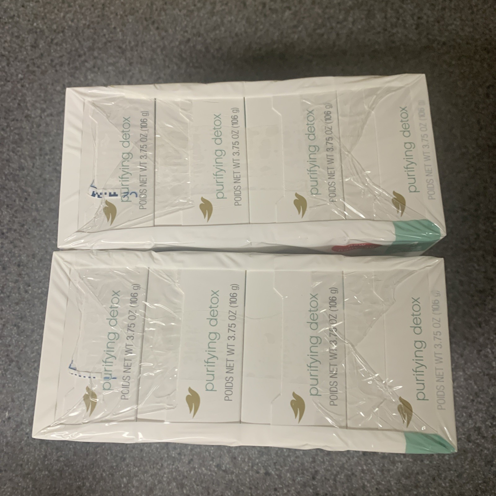 8 Bars Dove PURIFYING DETOX with Green Clay Beauty Bar 3.75 Oz Soap