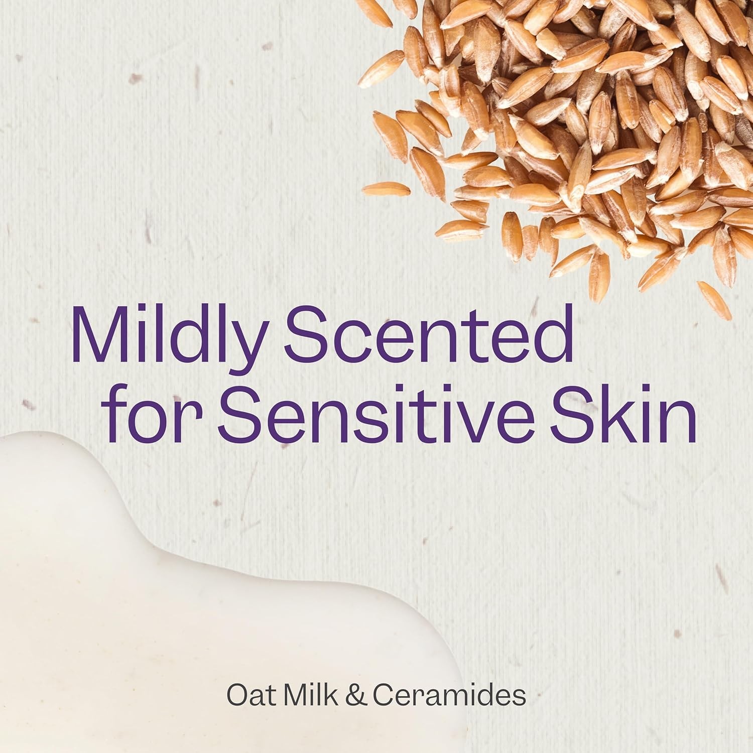 Renpure Oat Milk & Ceramides Body Wash – For Gentle Cleansing & Hydration – For