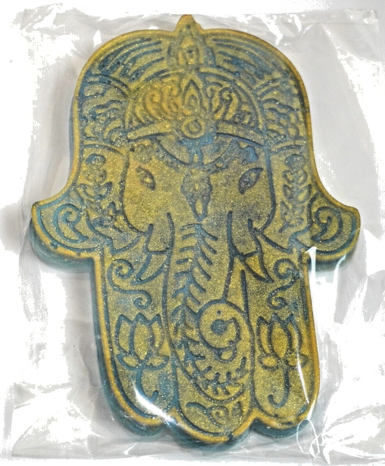 SOAP Handmade. The Hamsa. Symbolic Hand of Fatima. Spiritual Soap. Elephant. Eye