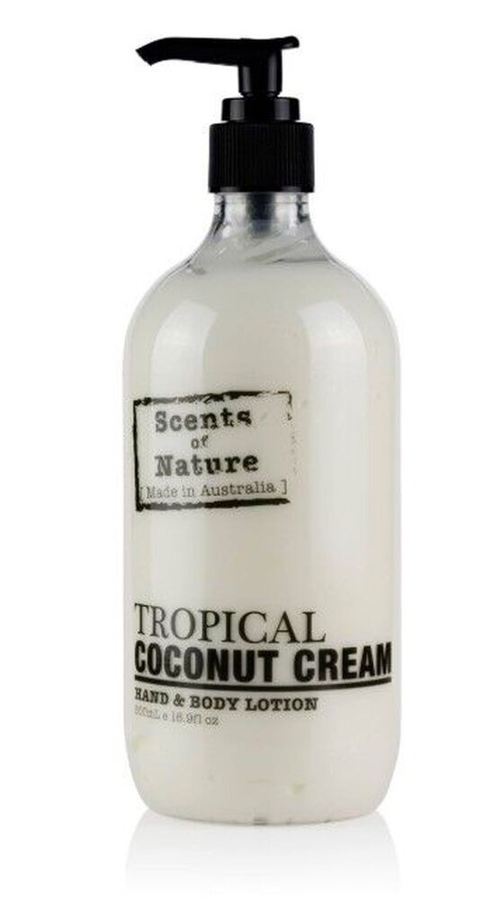 Scents of Nature by Tilley Body Lotion – Tropical Coconut Cream – Australian Mad