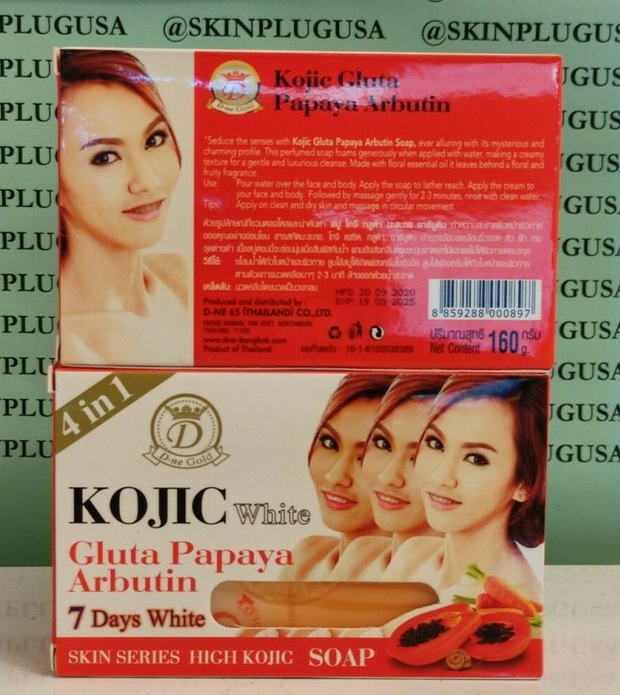 Gluta PAPAYA Arbutin 7days Soap. Clear spot 1pcs.