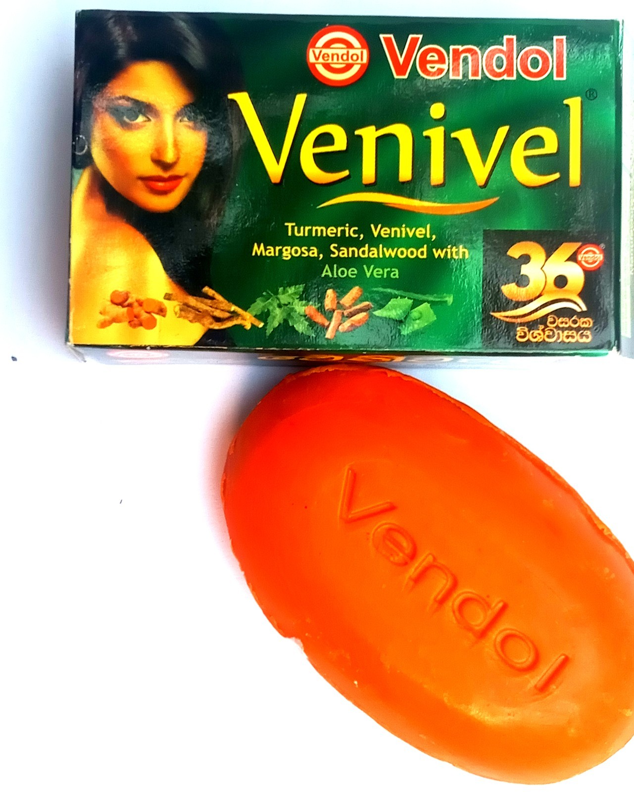 Venivel Natural Herbal Soap Moisturizing Gentle Clean Skin Care
