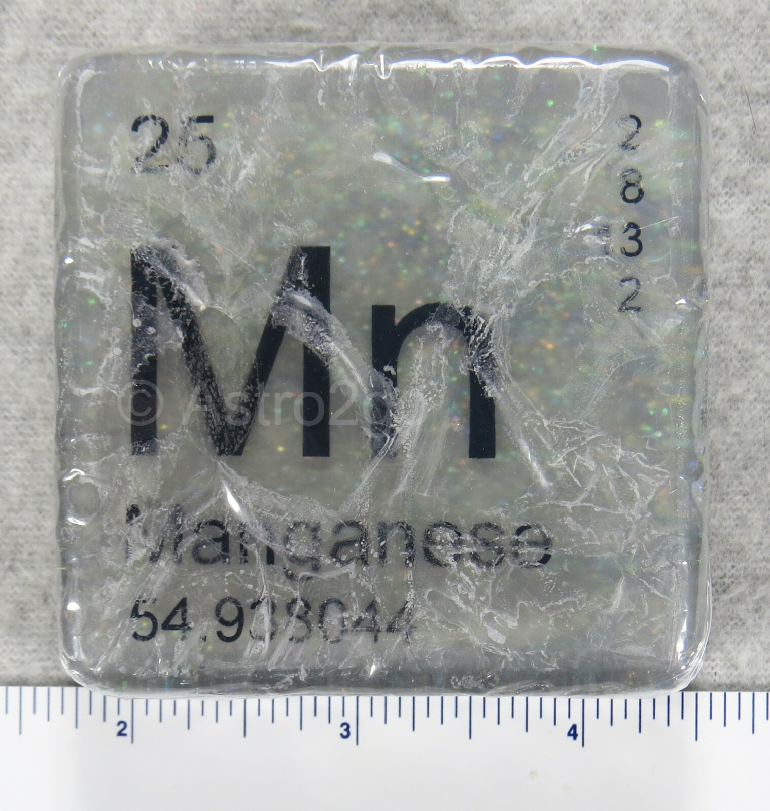 PERIODIC TABLE ELEMENT “Mn” MANGANESE NOVELTY HAND BATH SOAP-4 oz JUST BUBBLY