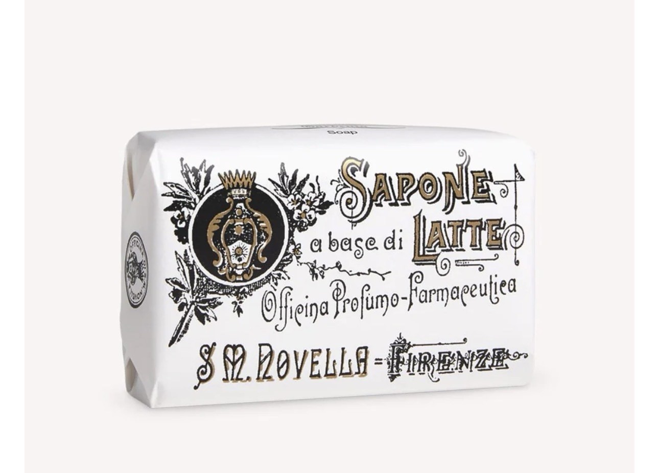 🧼 3 NEW Sealed Santa Maria Novella Milk Soap Sapone Latte Luxury Made in Italy