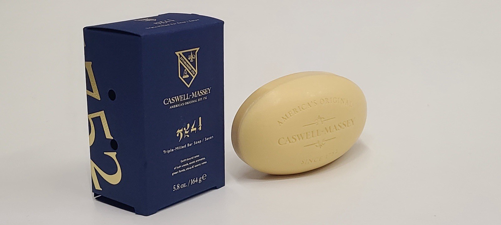 Caswell Massey 2571 Triple Milled Single Bar Soap