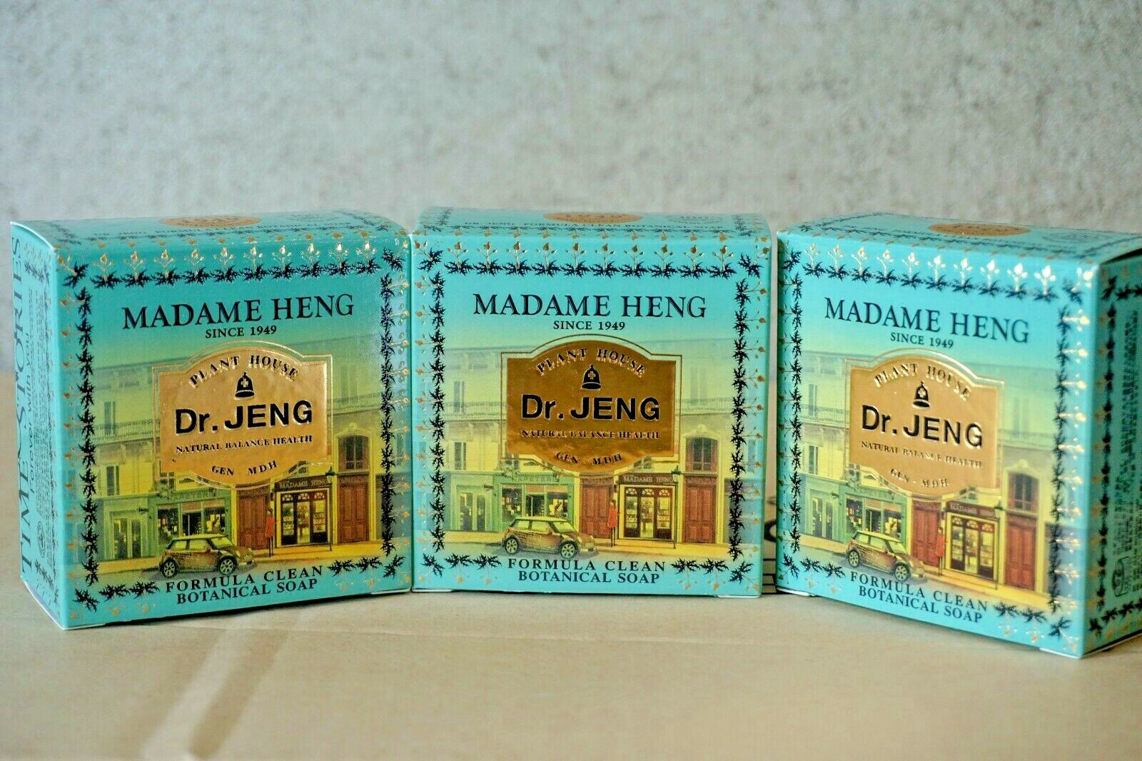 6 X 150g Madame Heng Care Spa Soap Love Time Story Natural Balance Botanical