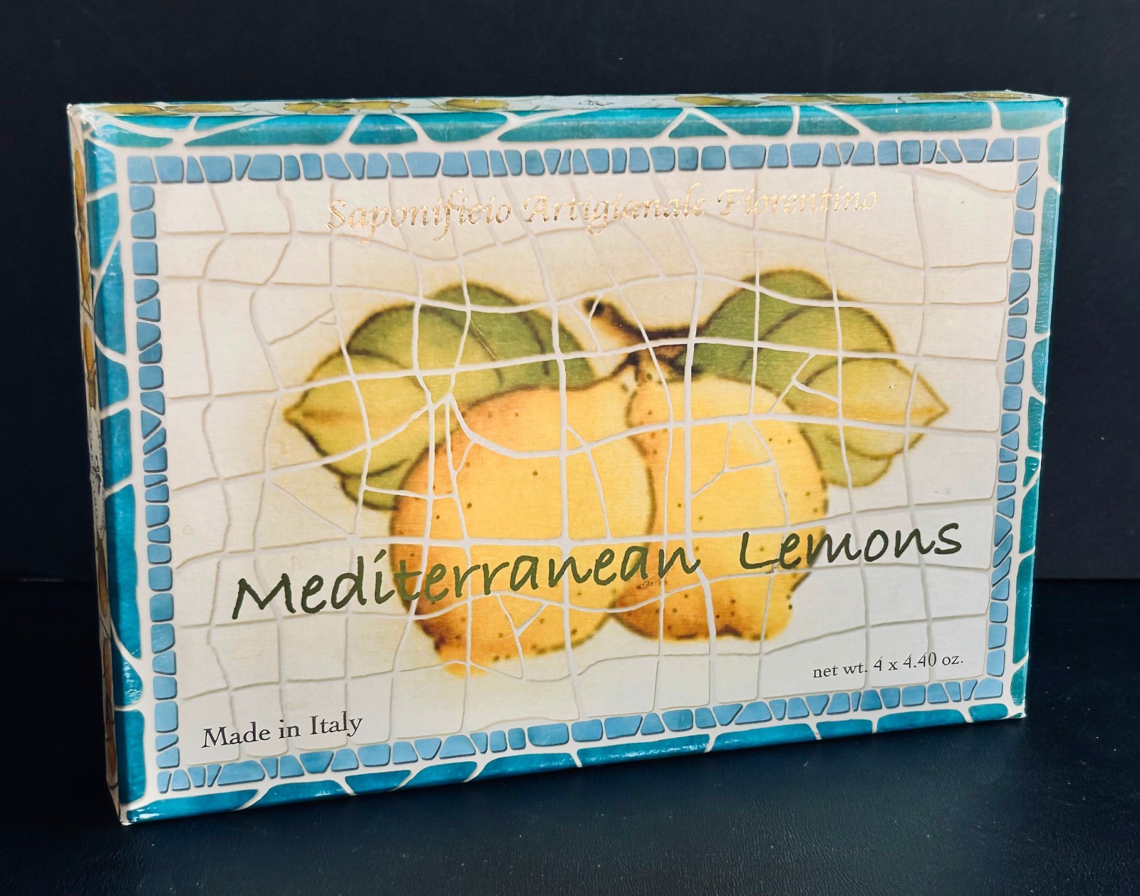 Lot 3 Boxes 6 New Bar Soaps Lemons Melon Rosemary Cucumber France Italy USA C644