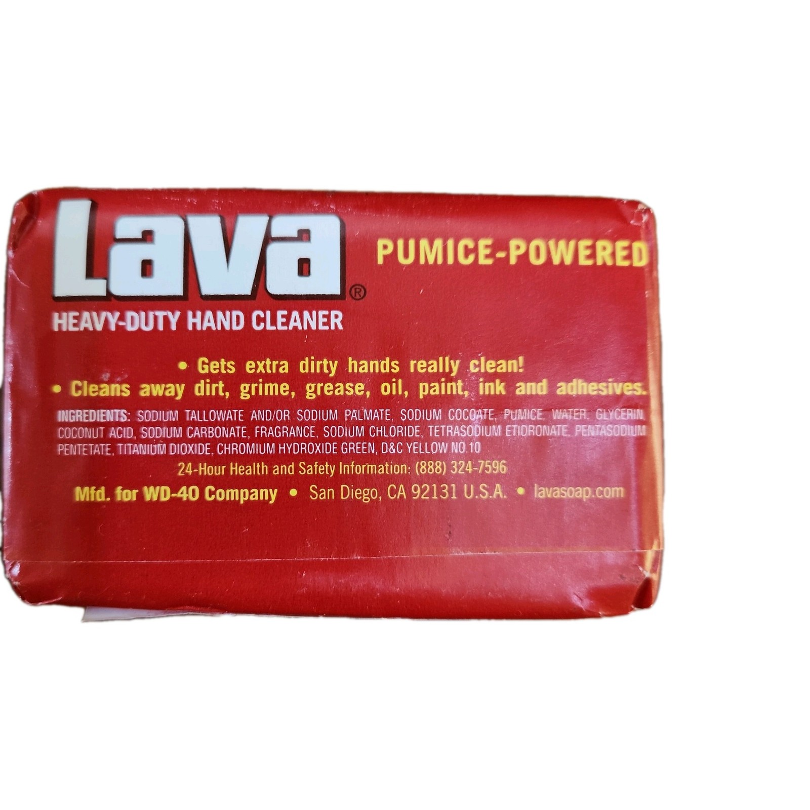 (8) Lava Soap Heavy-Duty Hand Cleaner pumice powered 5.75 oz Bar w/Moisturizer
