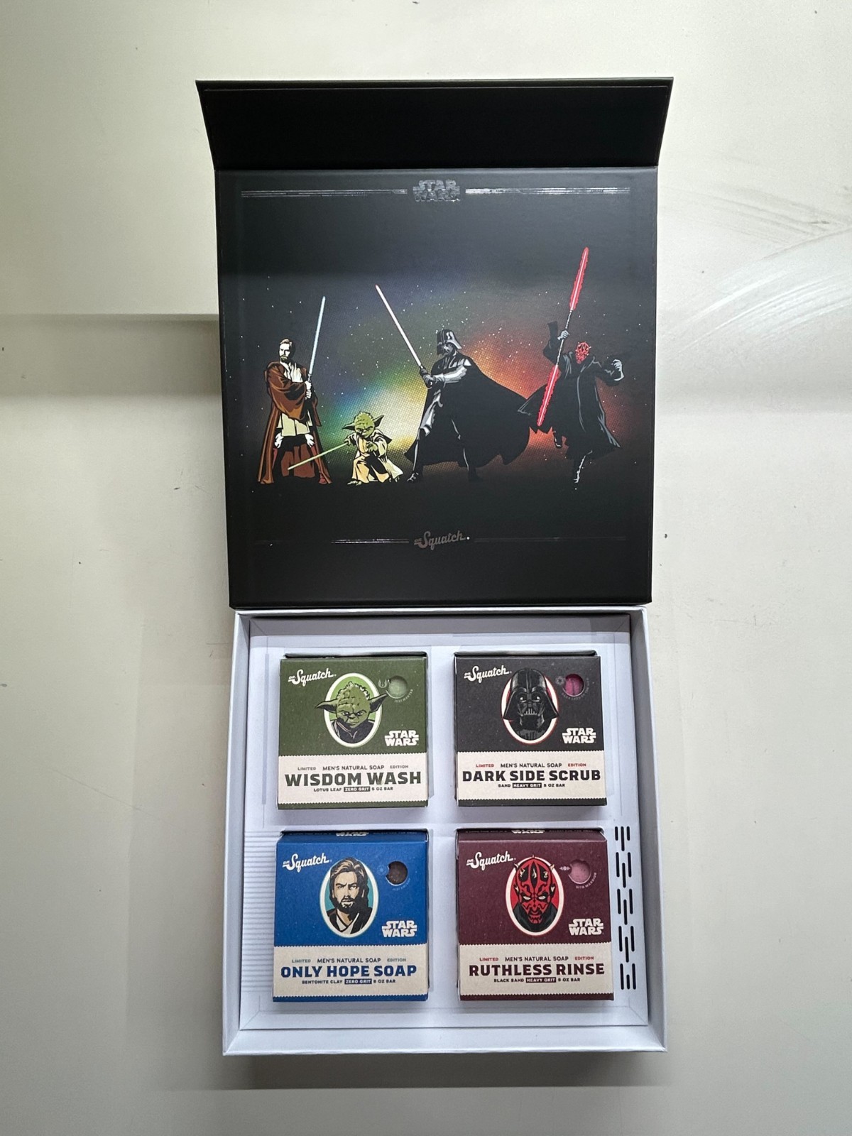 Dr. Squatch Star Wars Soap Collection Episode 1 with Collector’s Box BRAND NEW