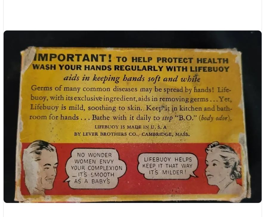 Lot of Vintage Soaps 1 Bar of Fels Naptha & 2 Bars Lifebuoy Health Soap