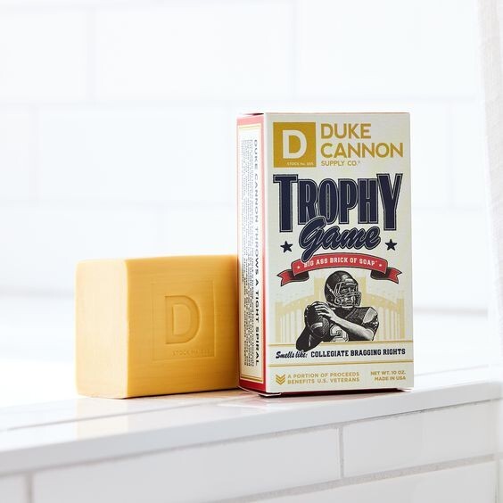 Duke Cannon Trophy Game Soap Big Ass Brick &Pumpkin Spice Benefits Vets Lot 2