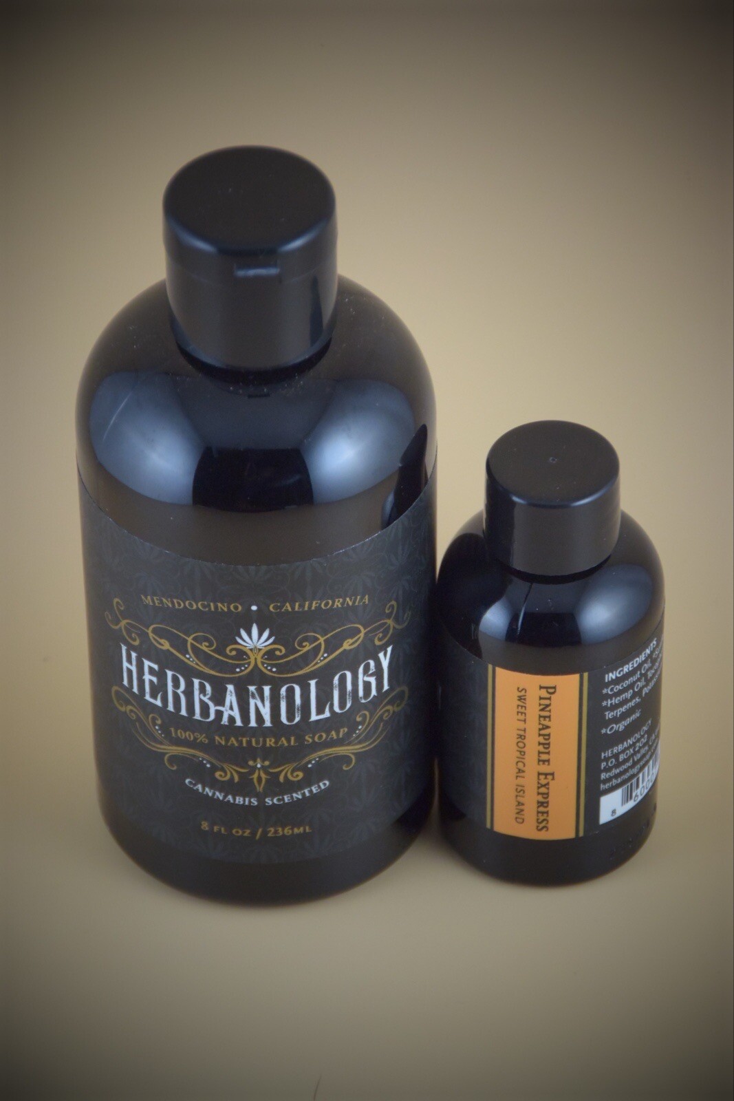 Herbanology 8oz Pineapple Express Organic Liquid Castile All Purpose Soap