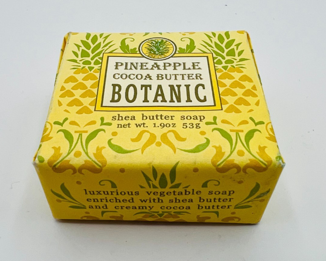 2 x Greenwich Bay Trading Co. Soap 1.9oz White Tea Calendula / Pineapple Cocoa