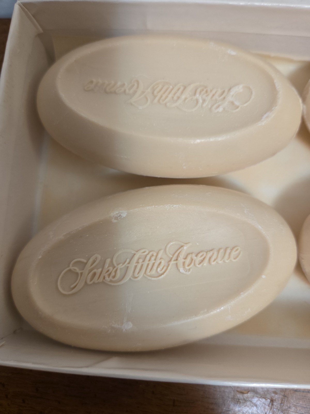Saks Fifth Avenue Fragrance 6 Soap Bars 21 oz New Old Stock Vintage