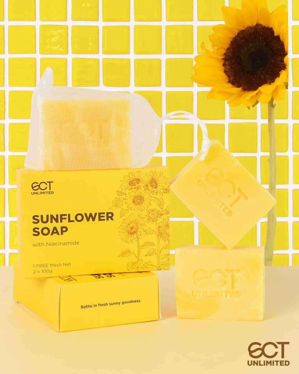 Skin Can Tell Sunflower Kojic Niacinamide Soap