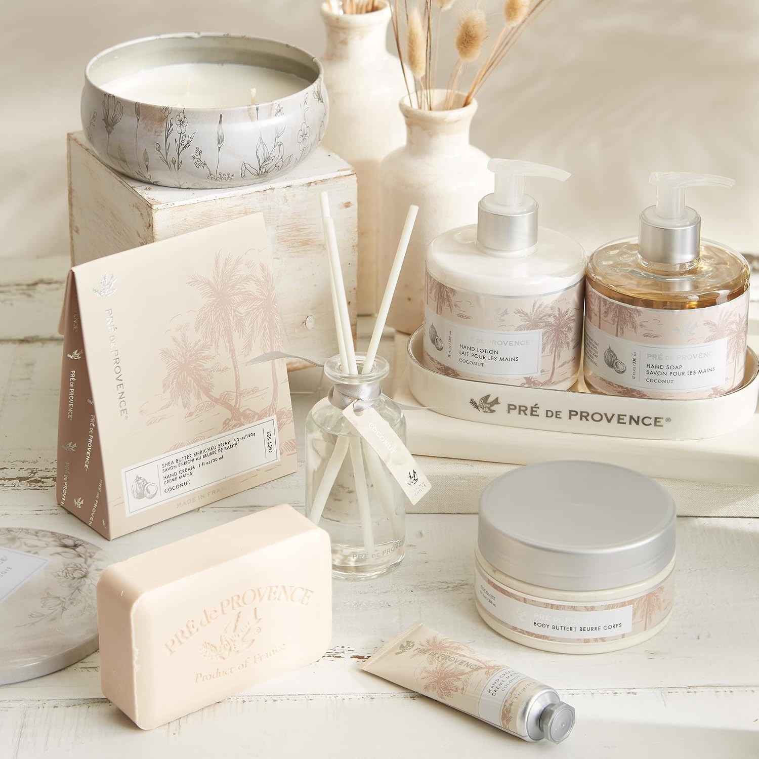 Artisanal Soap Bar Enriched with Organic Shea Butter Natural French Skincare