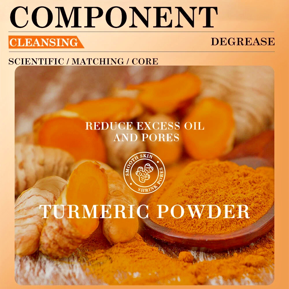 Kojic Acid Soap Dark Spot Whitening Turmeric Soap Skin Bleaching Lightening 100G