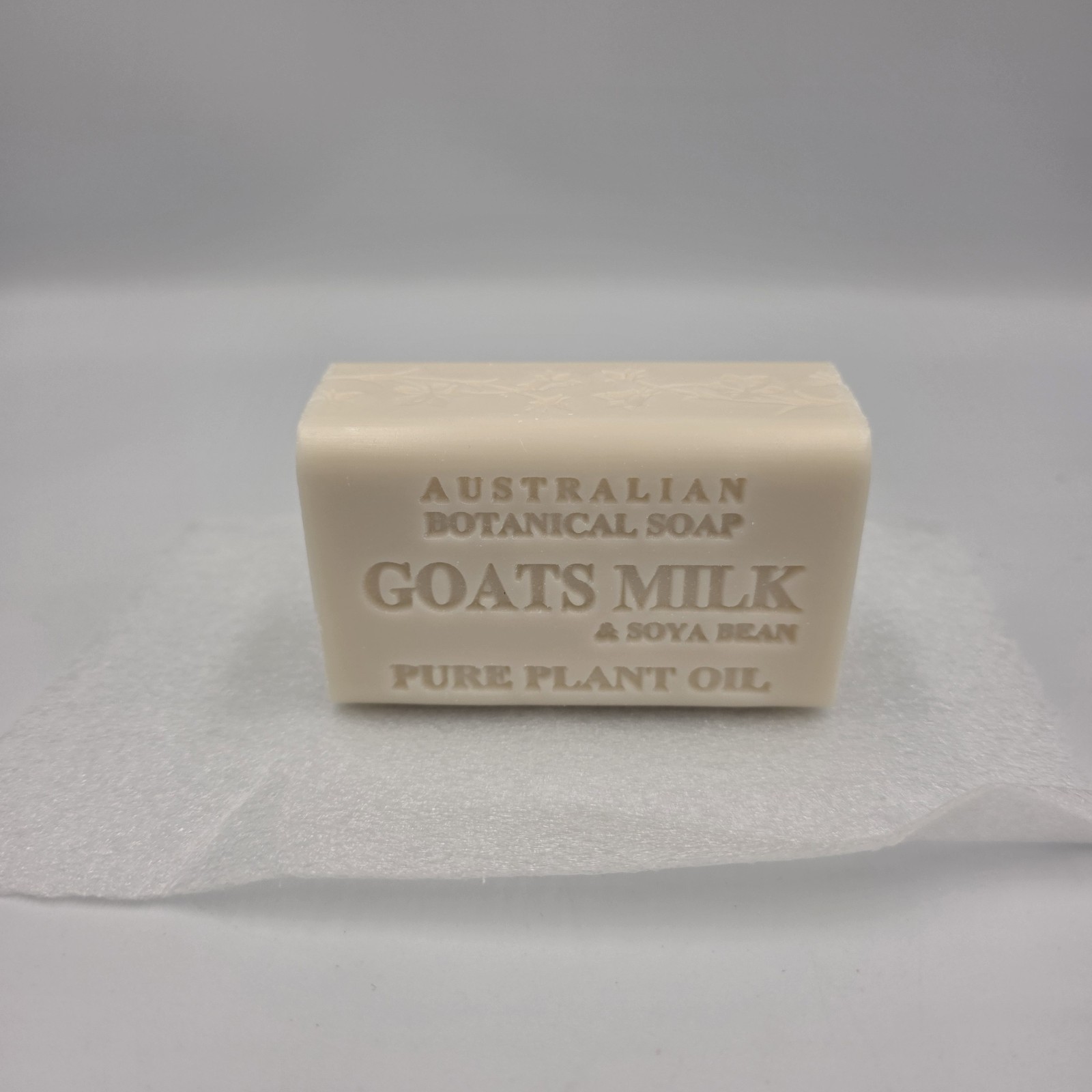 Australian Botanical Soap Goats Milk & Soya Bean Pure Plant Oil Bar 6.6 oz New