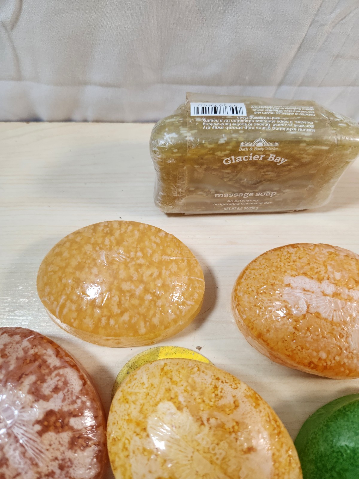 Vintage Bath & Body Works Glycerin Soap Massage Glacier Bay 6pcs Various Scents