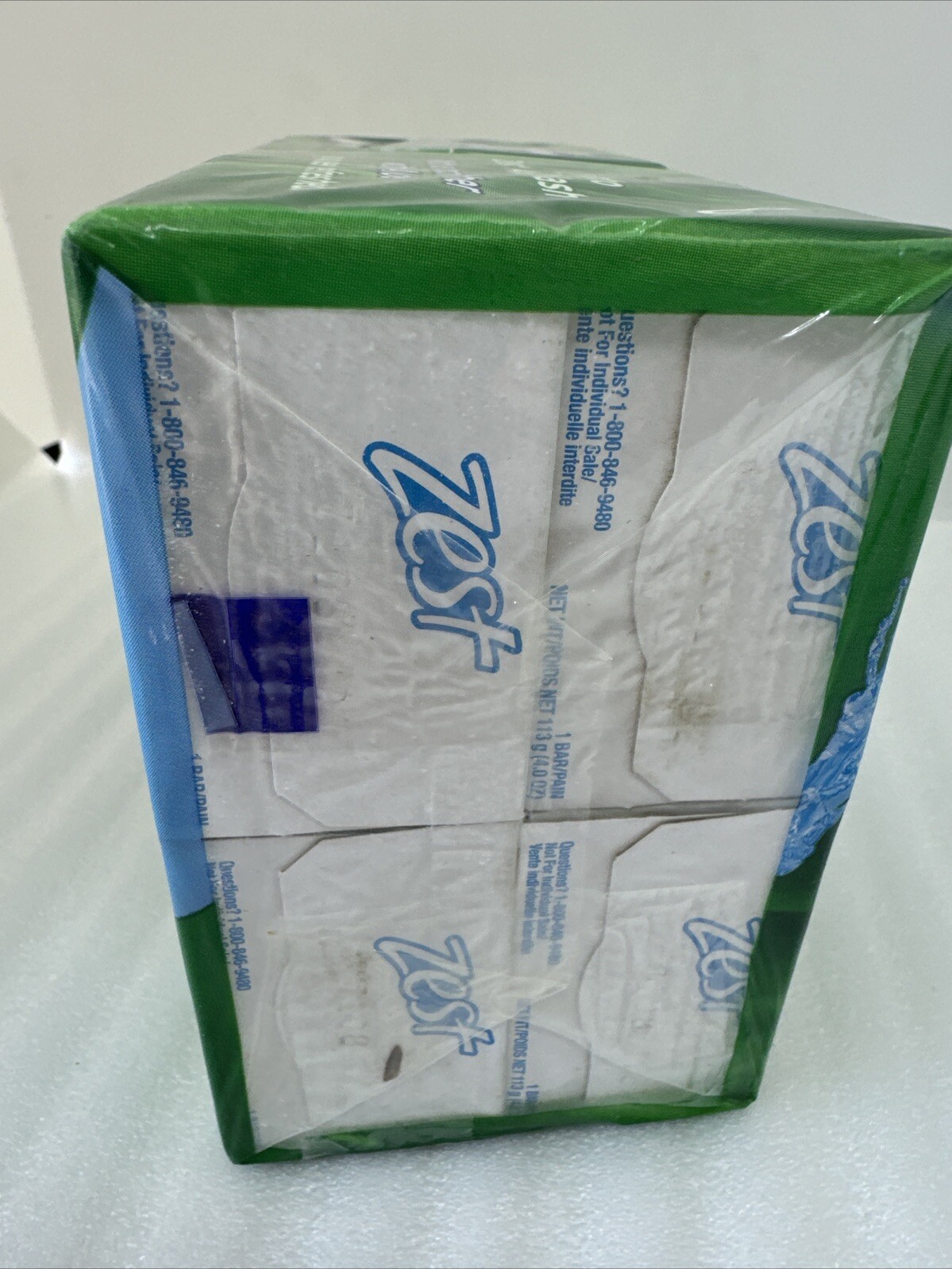 Zest ALOE SPLASH Bar Soap With Aloe 8 Full Sized 4oz Bars SEALED
