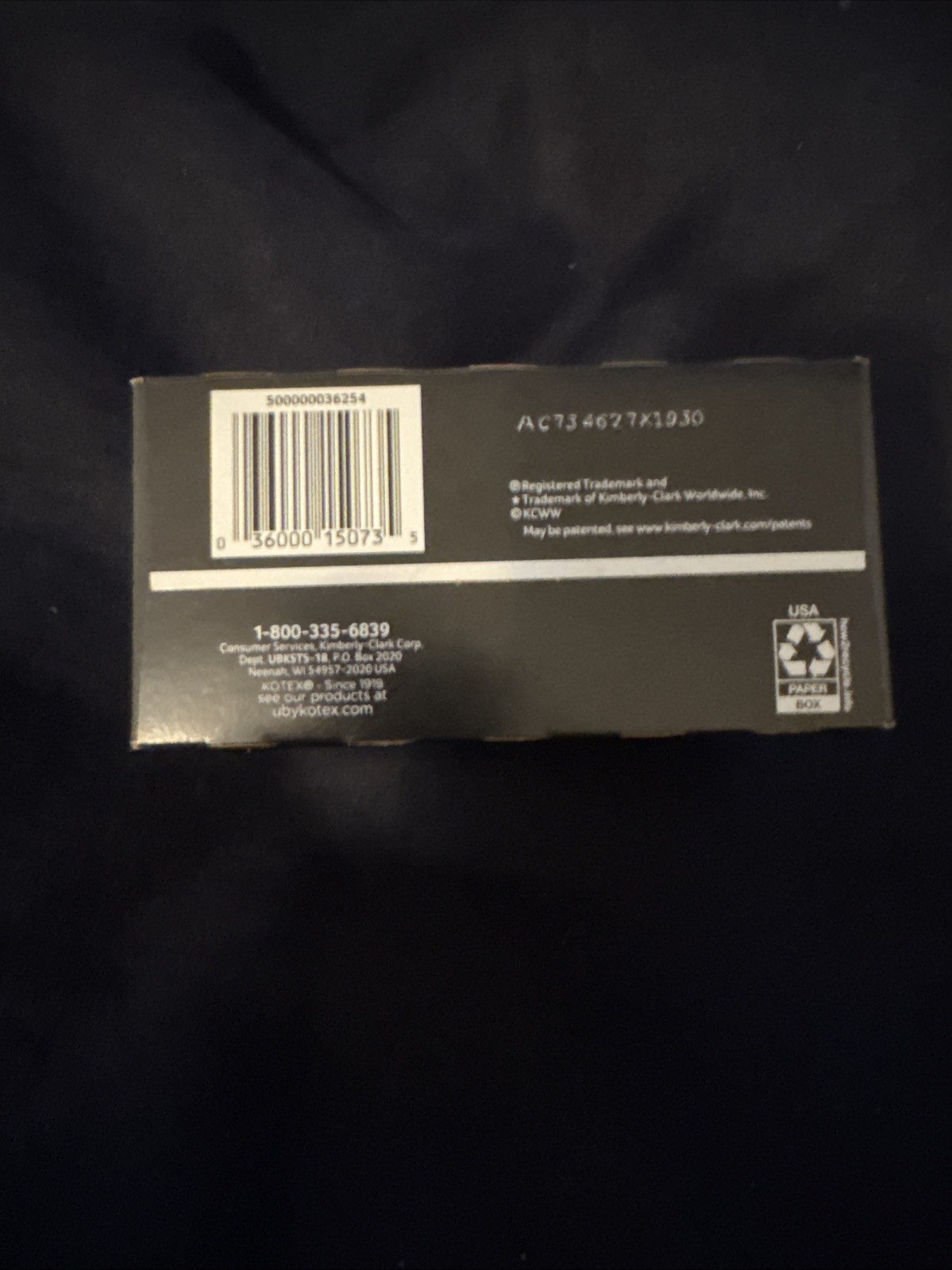 U by Kotex Security Tampons SUPER Unscented, 18ct