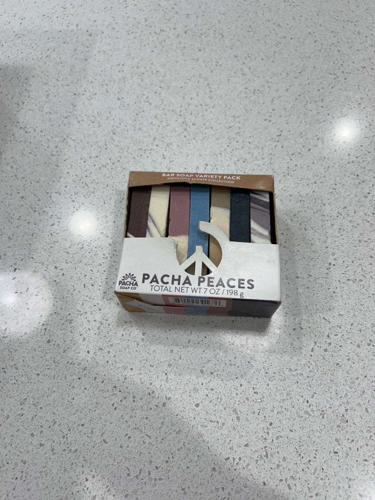 Pacha Soap Co, Pacha Peaces Limited Edition Bar Soap Sampler 4-Pack, 8 oz