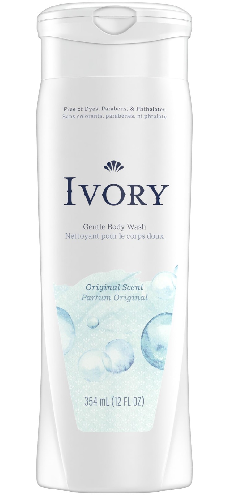 Ivory Body Wash – Original – 12 oz – 3 pk 12 Fl Oz (Pack of 3),