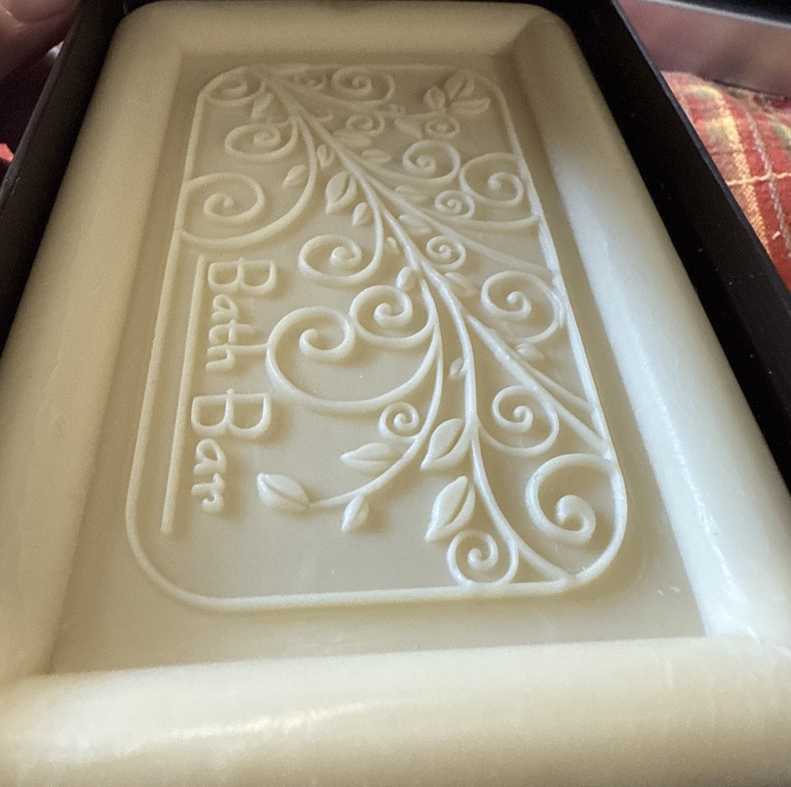 Patchouli Moisturizing Bath Bar Soap Beautiful Felt Flower Gift Box 12oz