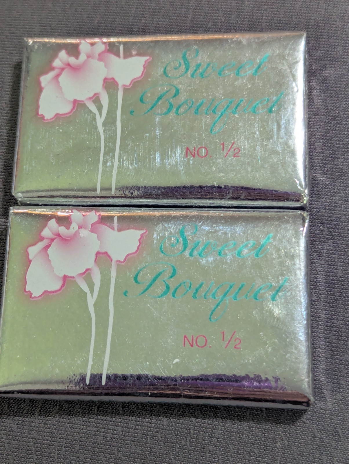 Sweet Bouquet Scented Floral Bar Soap White for Body/Face/Hands Vintage Hotel