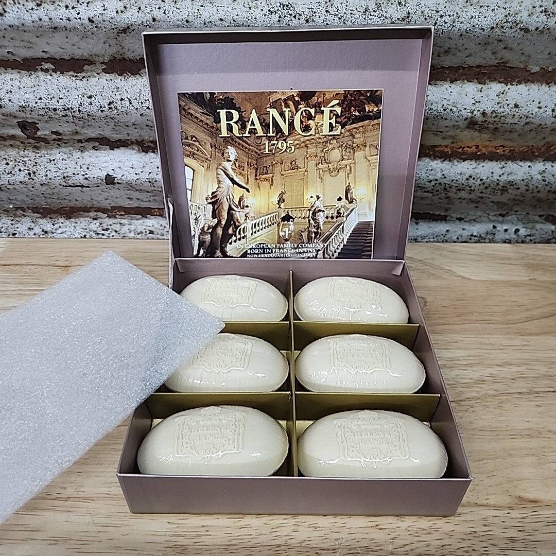 RANCÉ Soap Box 6 Bars HELENE Rance 1795 Elegant Perfume Soaps NEW