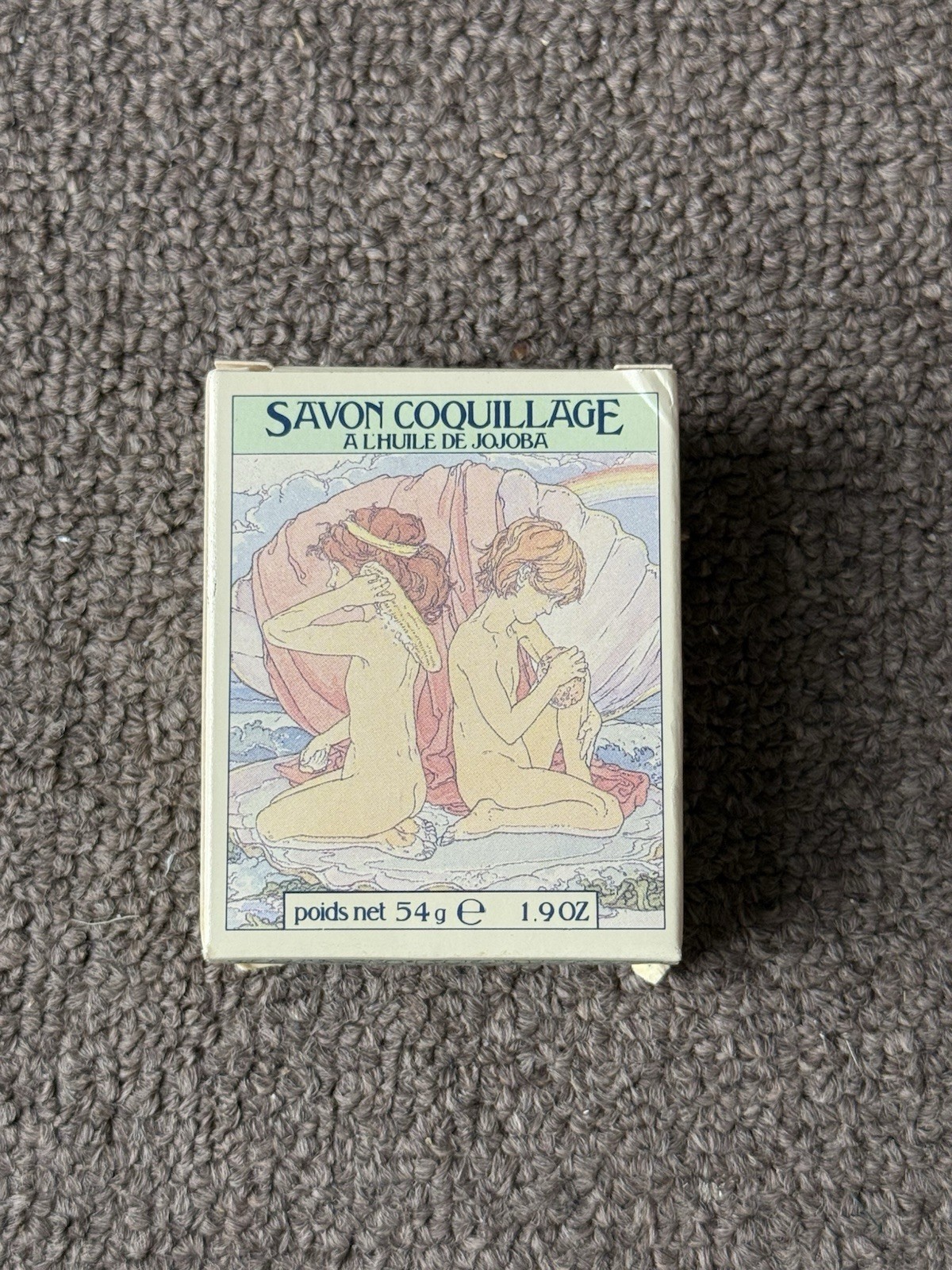 CRABTREE & EVELYN 1978 Sea Shell Soap With Jojoba Oil 54g / 1.9oz Vintage