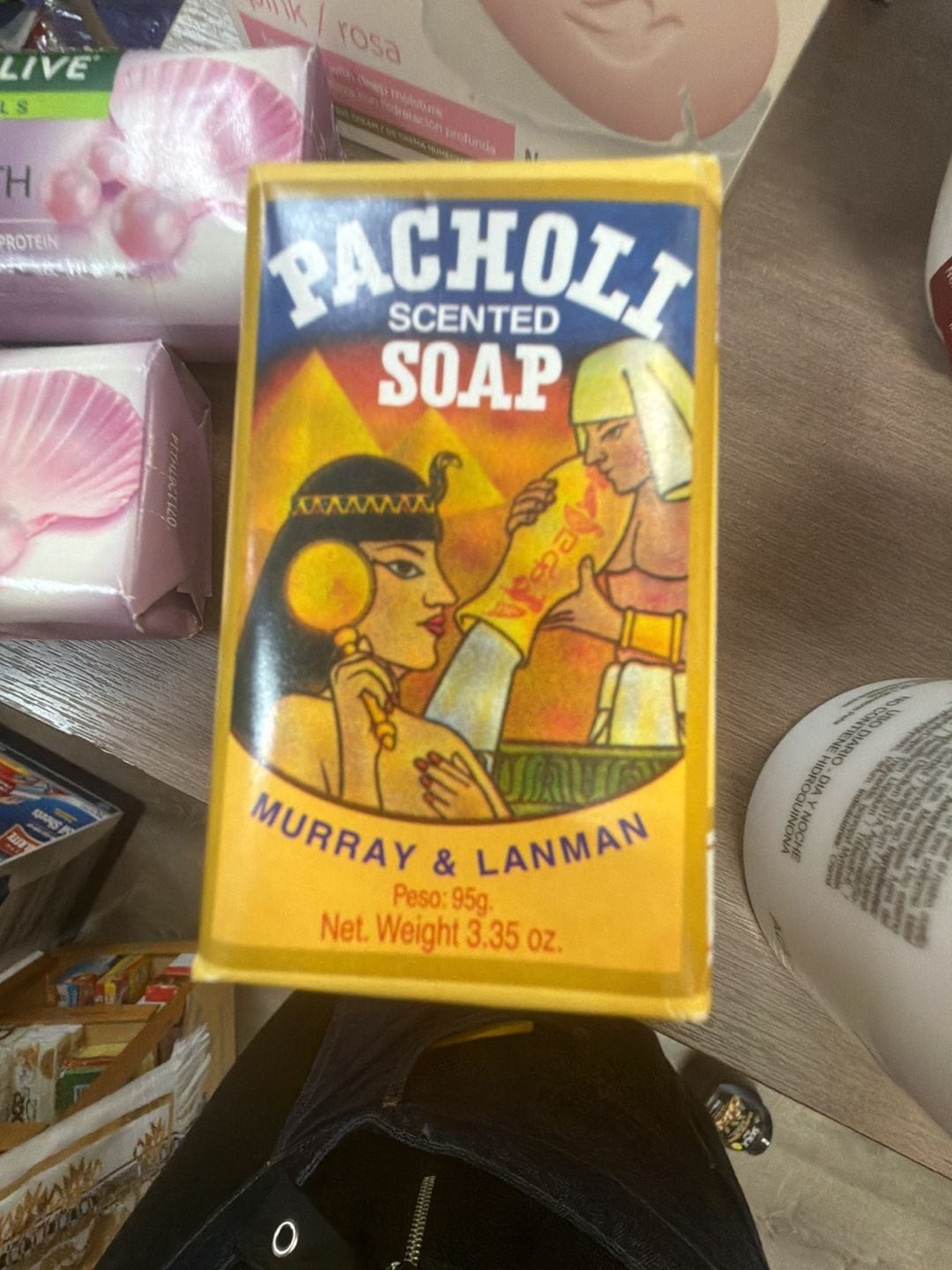 2 pack Murray & Lanman Pacholi Scented Soap 3.35oz Bar