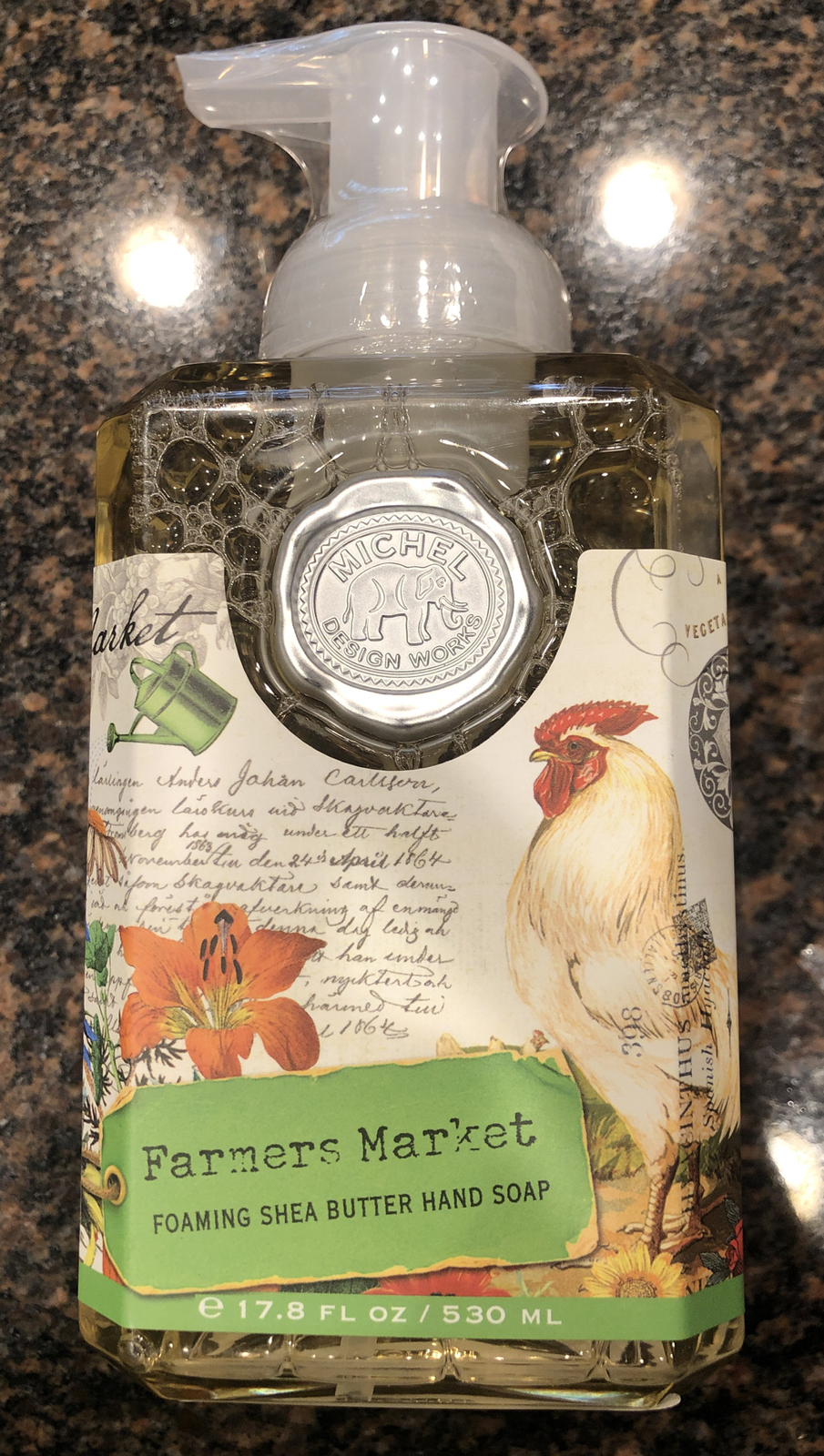 Michel Design Works SHEA BUTTER FOAMING HAND SOAP Farmers Market 17.8 Oz