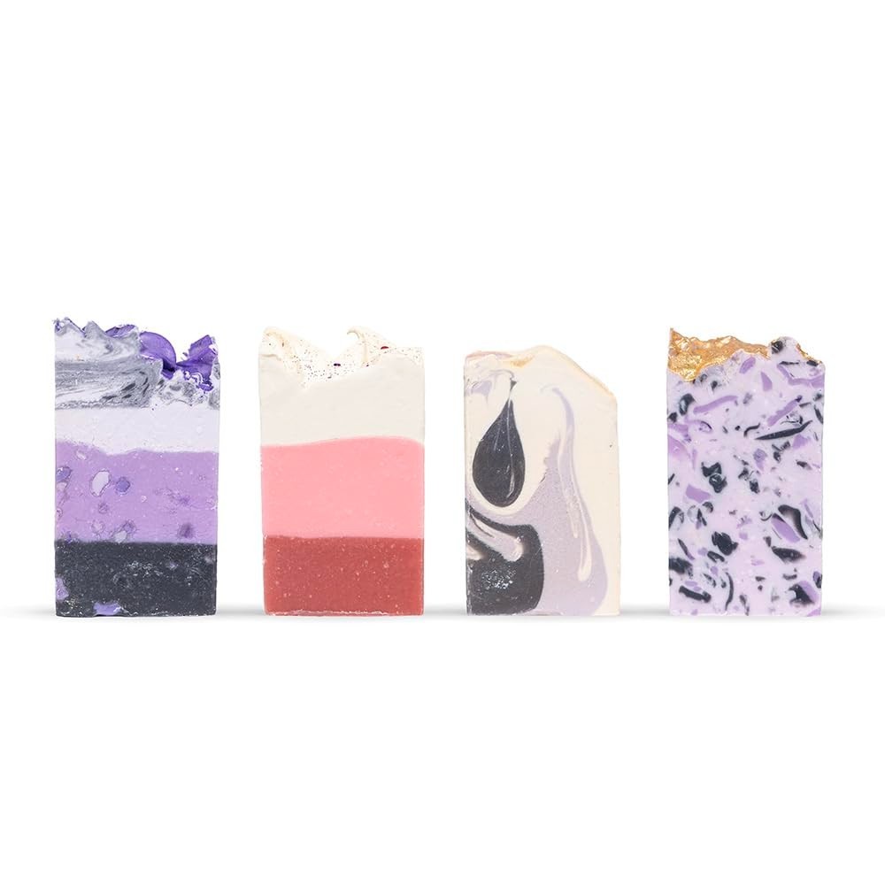 Enchanting 8 Bar Soap Set – Moisturizing Bars with Rich Scents, Gift Boxed