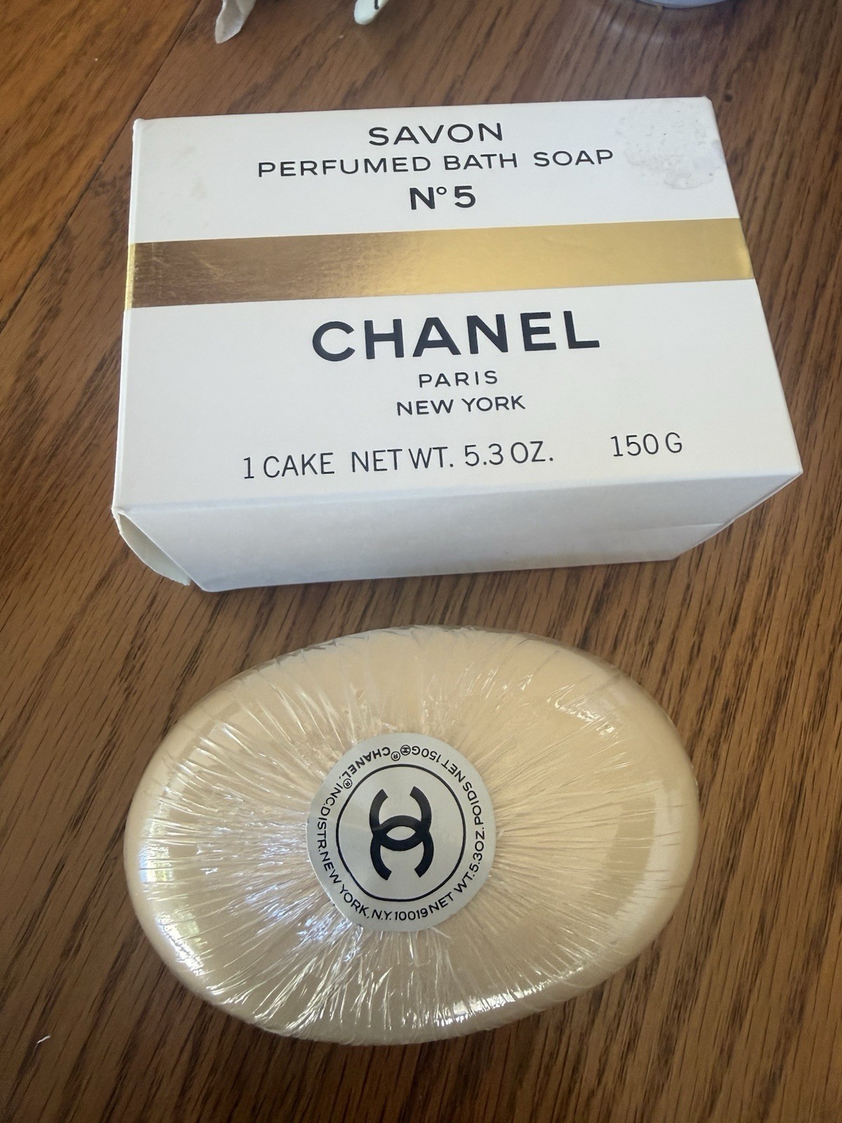 Chanel No5 Bath Soap NEW 5.3 oz 150g Savon Pour Le Bain Full Size Made in France