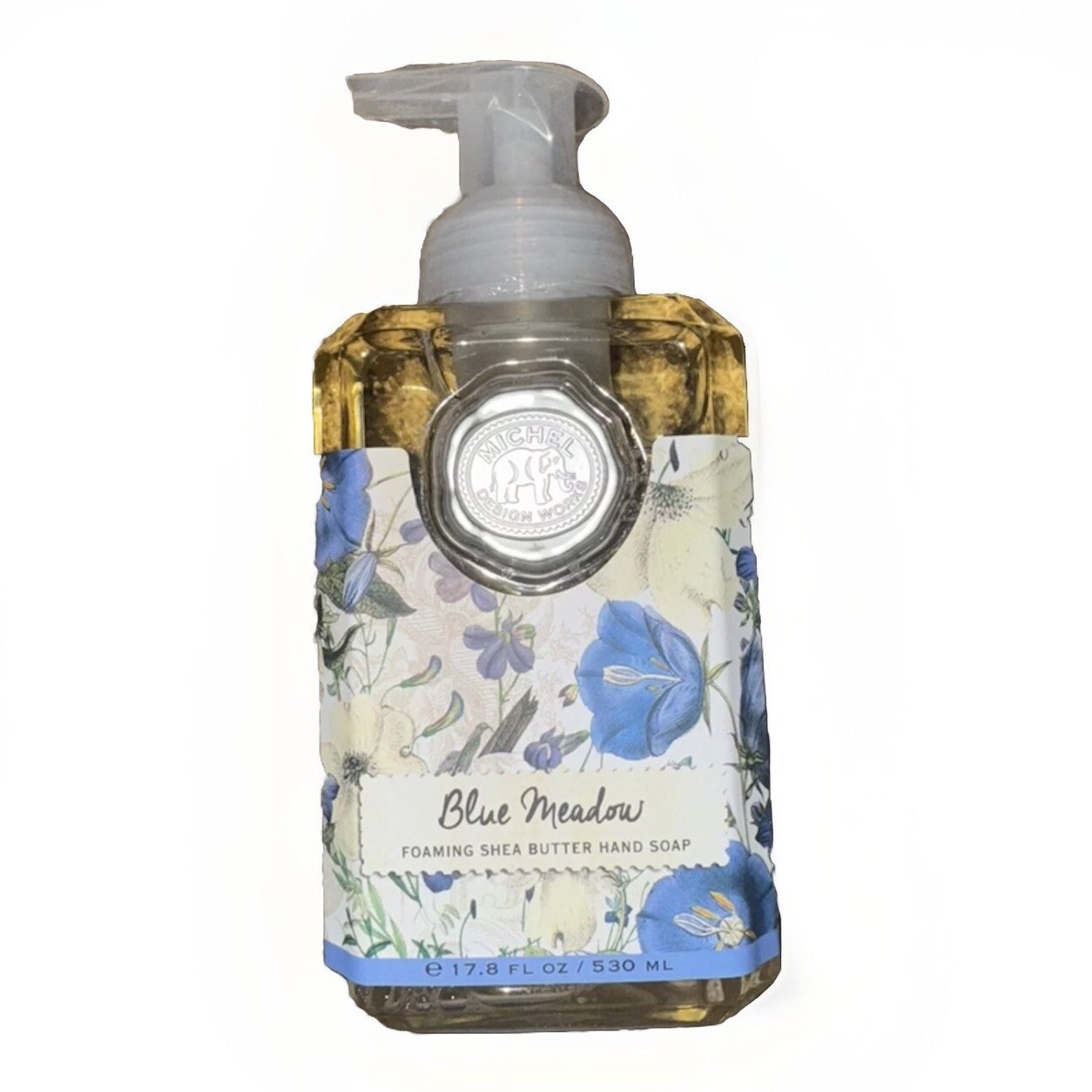 Sealed! Blue Meadow Michel Design Works SHEA BUTTER FOAMING HAND SOAP 17.8 Oz