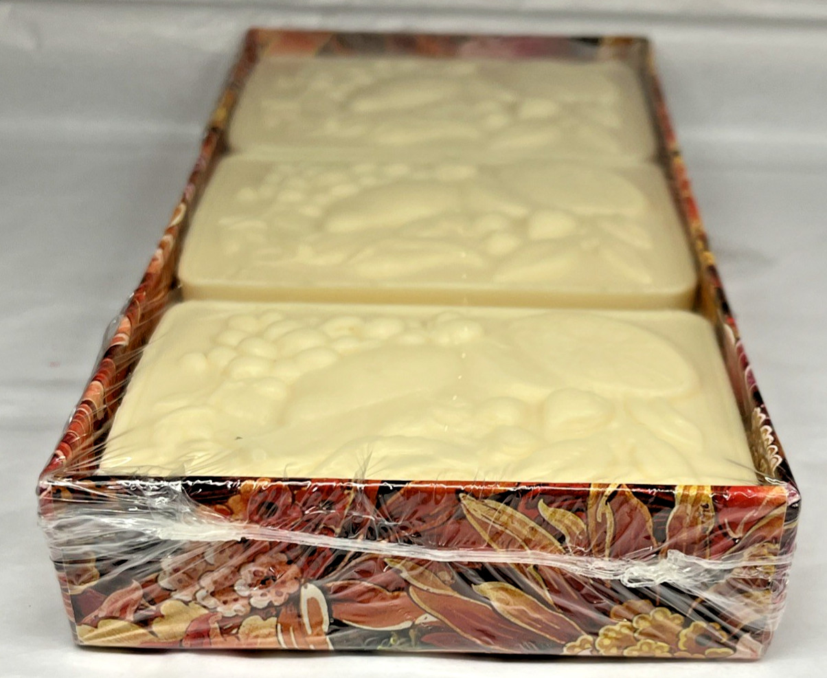 Saponificio Artigianale Fiorentino Orange Blossom Bar Soap From Italy 3 x 4.40oz