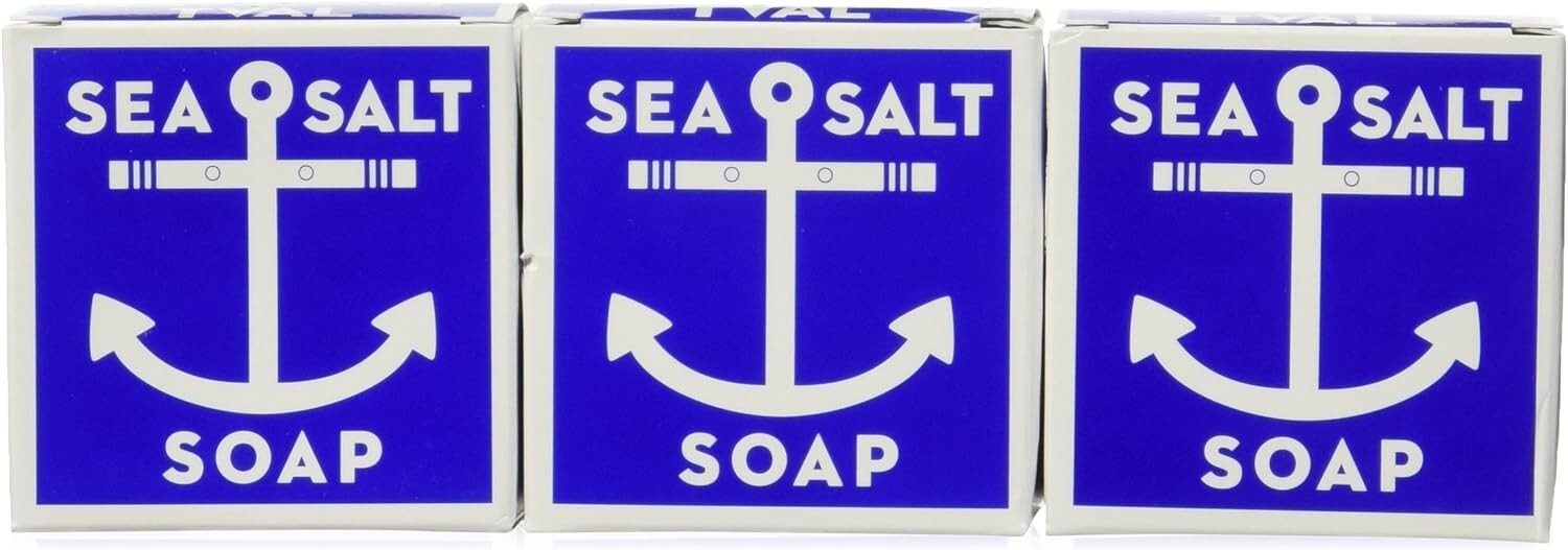 Swedish Dream Sea Salt Soap Set by Kala, 4.3 Ounce (Pack of 3)