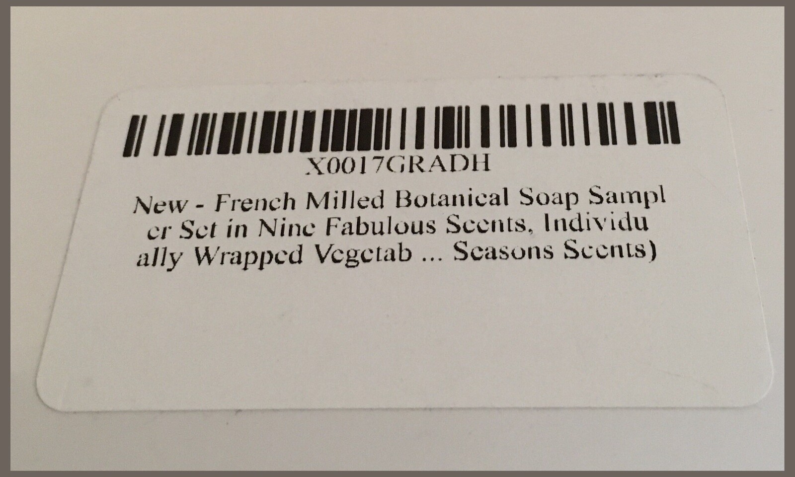 Jolitee French Milled Botanical Vegetable Soaps W/Shea Butter & Oils – NEW