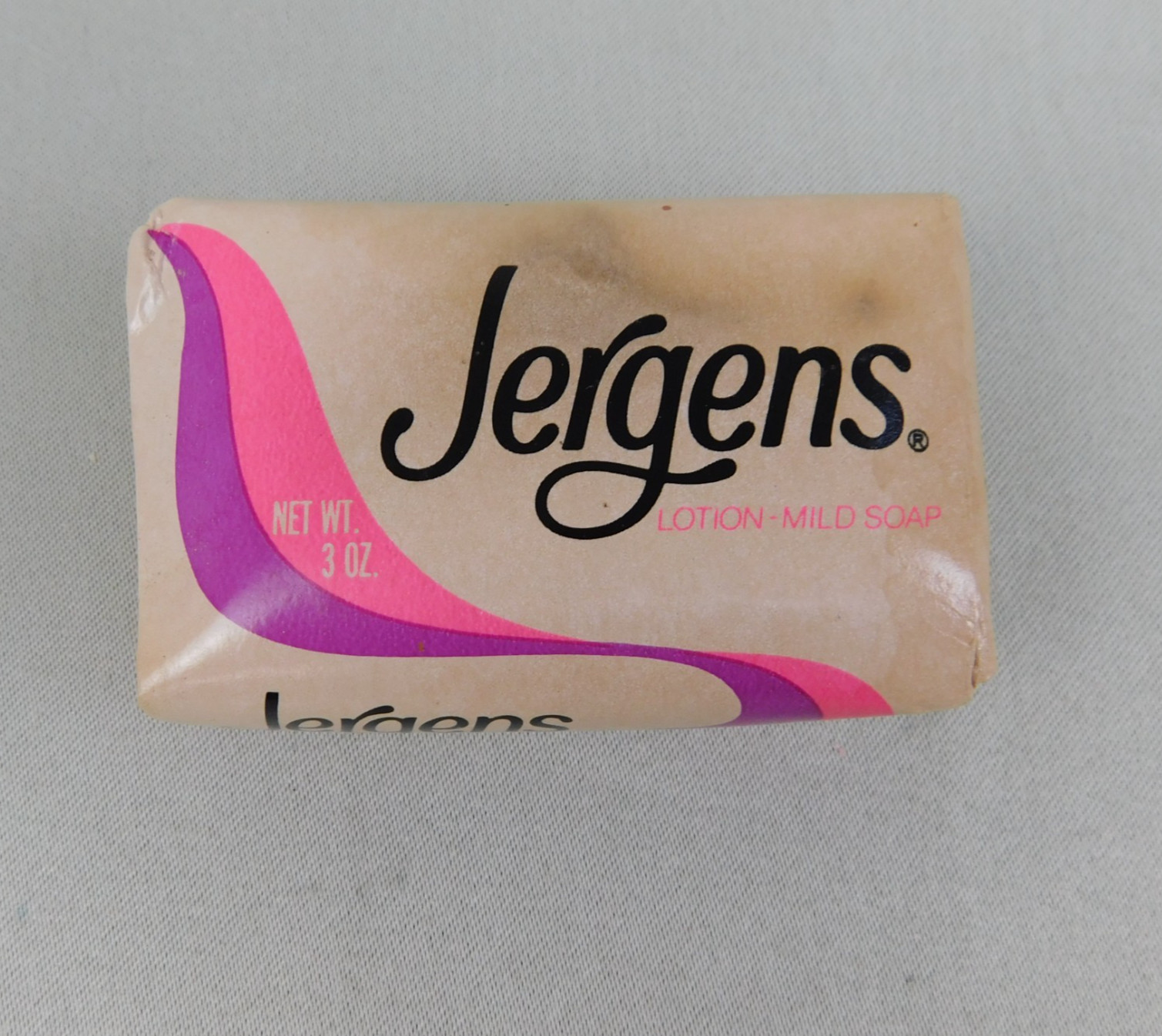 Vintage NOS Jergens Lotion-Mild Soap 3oz Bar Soap in Package #A314