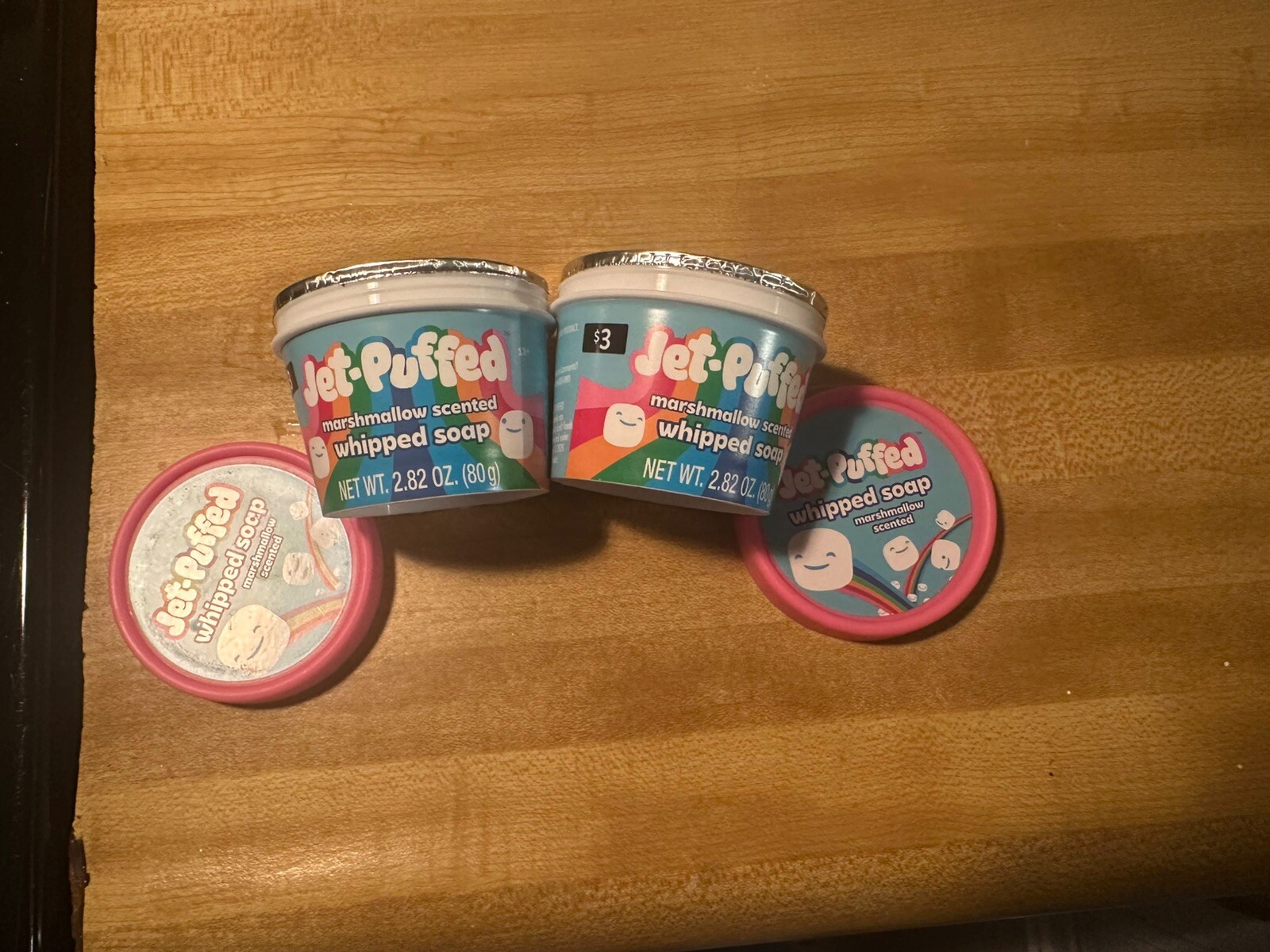 NEW JET PUFFED MARSHMALLOW SCENTED WHIPPED SOAP 2.82 oz (lot 2)