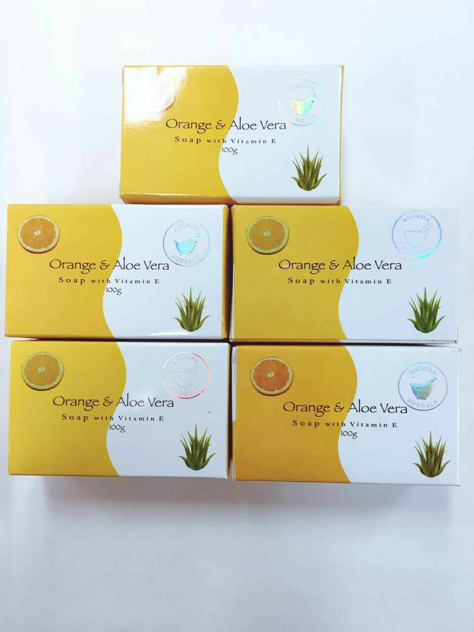 4 pieces bulk sale Kamini Anokha Herbals soaps 100g natural vegetable soap…