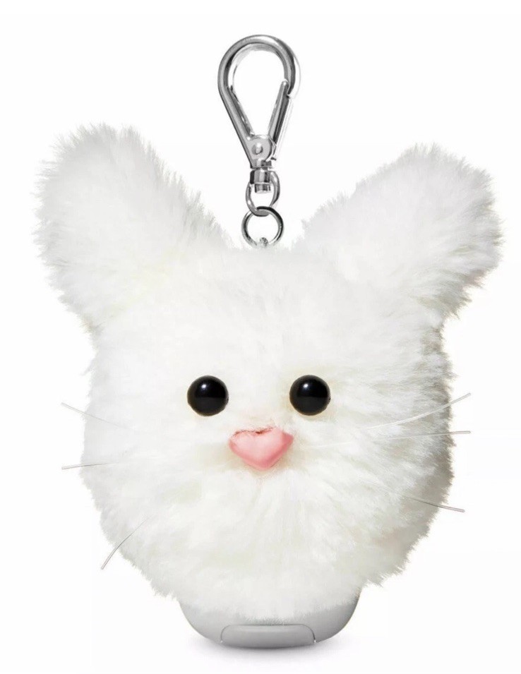 NEW Bunny Pom PB Holder ~HTF~ Bath & Body Works