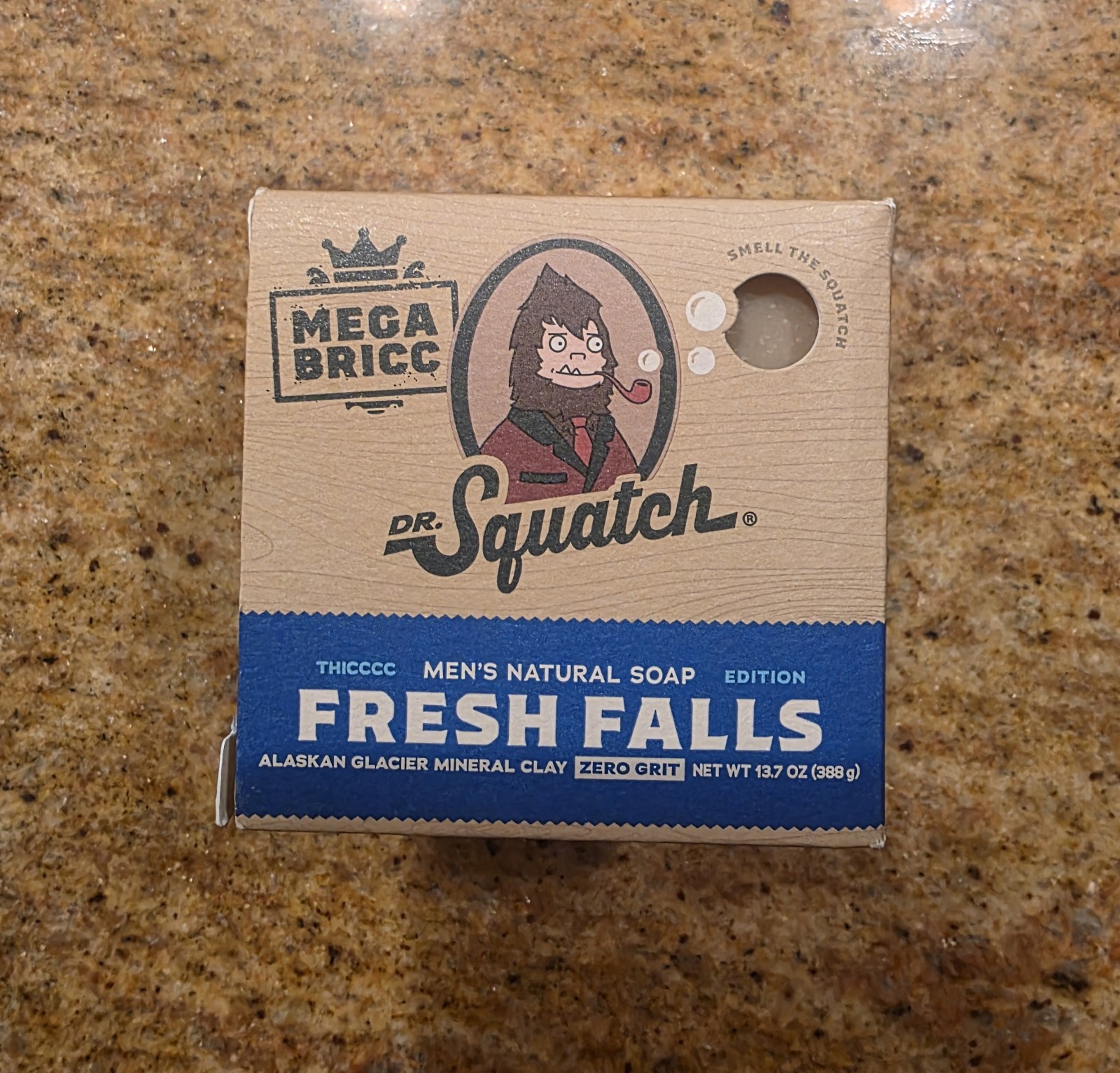 🌟Dr. Squatch Fresh Falls Mega Bricc Limited Edition **Discontinued** RARE🌟