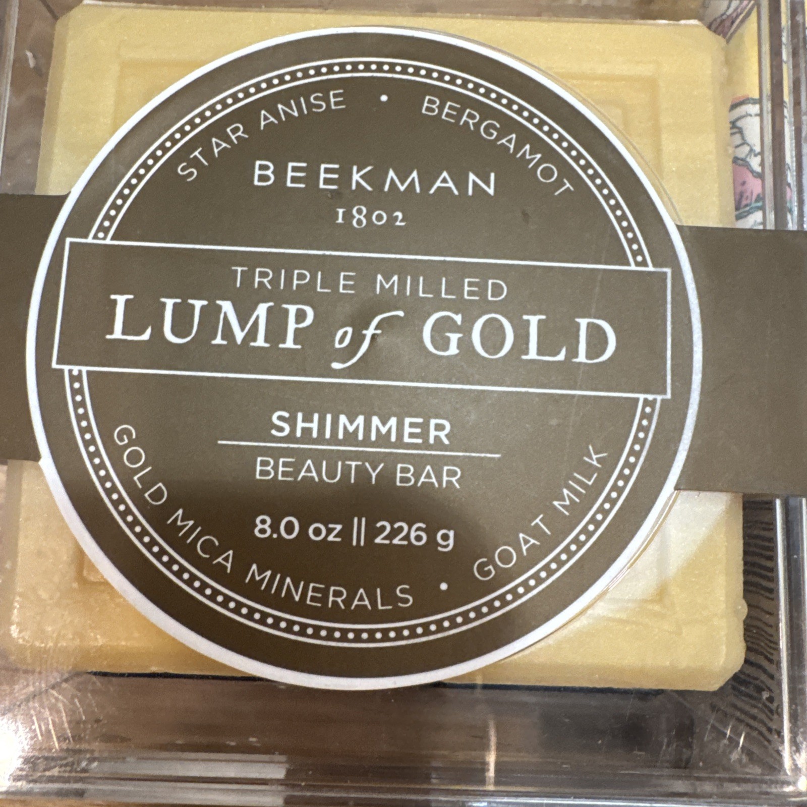 Beekman 1802 Lump Gold Shimmer Beauty Bar, Posh Coconuts Bar &3 Yardley Charcoal